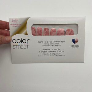 New Color Street Real Nail Polish Strips USA 1 Pack of Blushing Rose Quartz